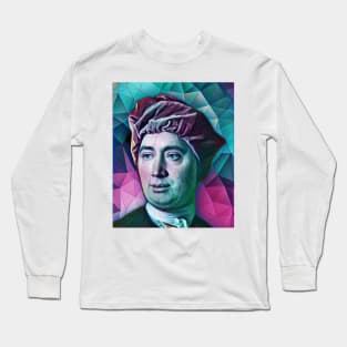 David Hume Portrait | David Hume Artwork 3 Long Sleeve T-Shirt